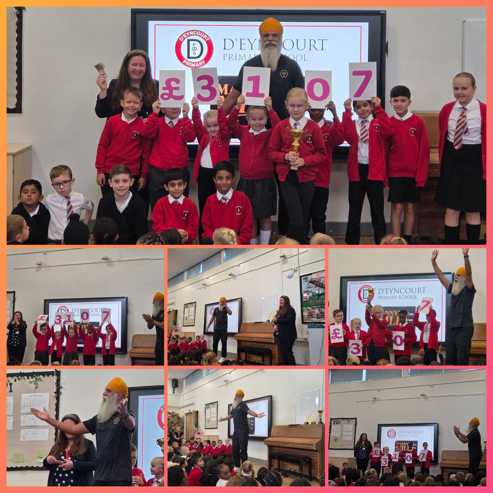 D’Eyncourt Raises an Incredible £3,107 for Dementia UK